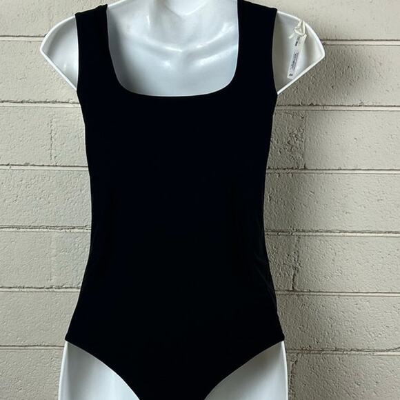 Aerie Smoothez Black Bodysuit size L NWT - Picture 6 of 8